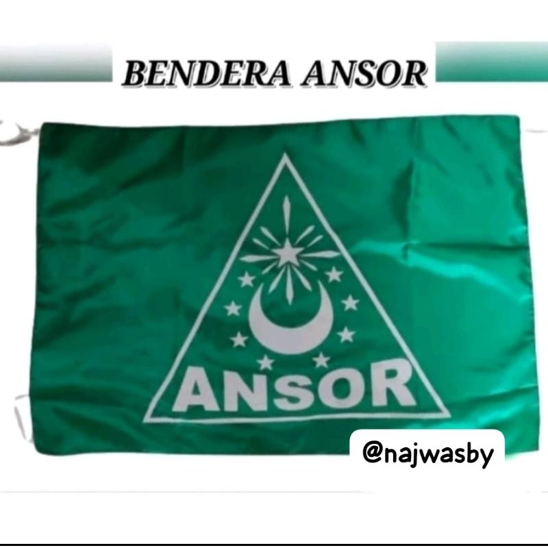 BENDERA ANSOR size : 55 × 75 cm