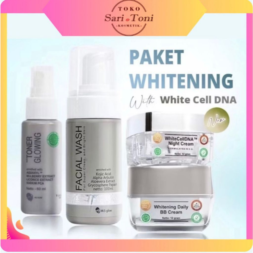 PAKET WHITENING CELL DNA