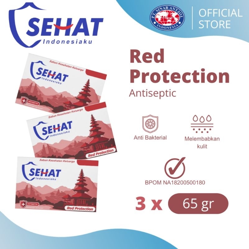 3 Pcs Sabun Sehat 65 gram