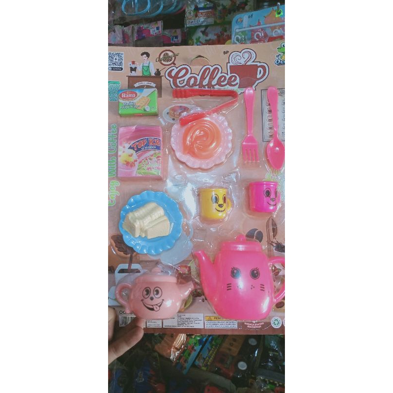 SATU SET MAINAN COFFEE