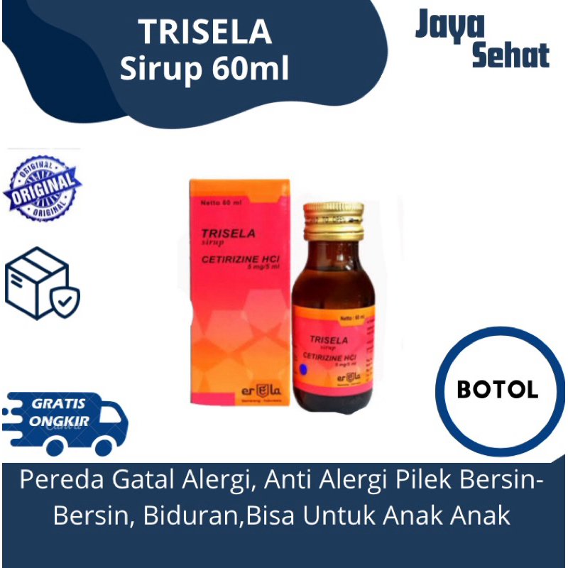 Trisela Sirup 60ml (Per Botol)