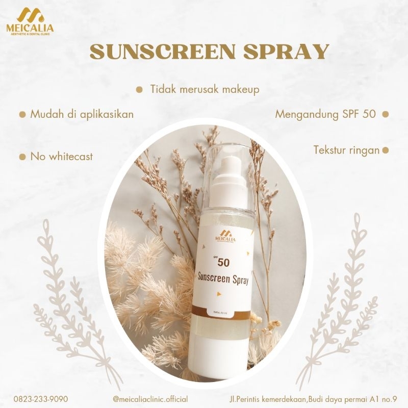 MEICALIA SUNSCREEN SPRAY