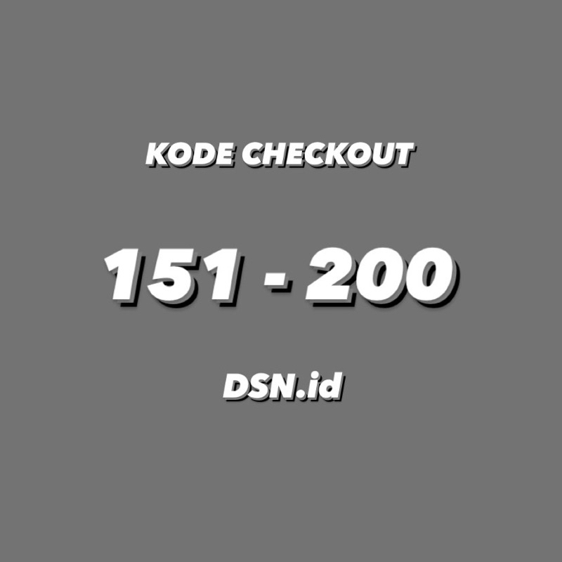 LINK CO KODE ( 151-200 )