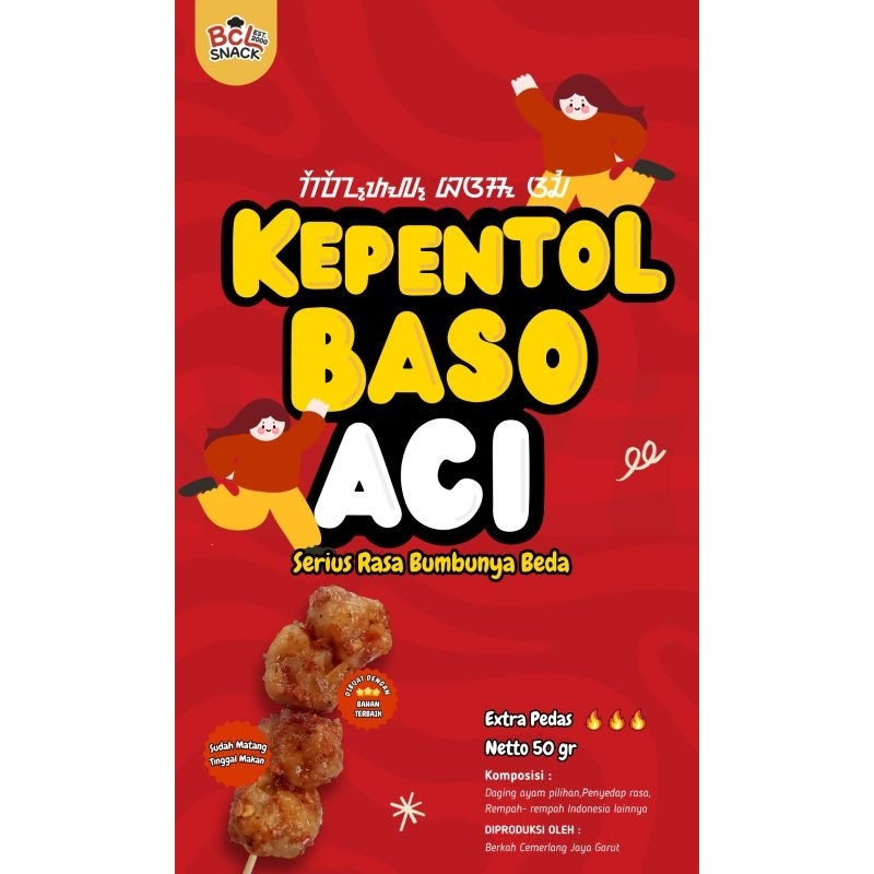 Kepentol Baso Aci Bcl_Snack