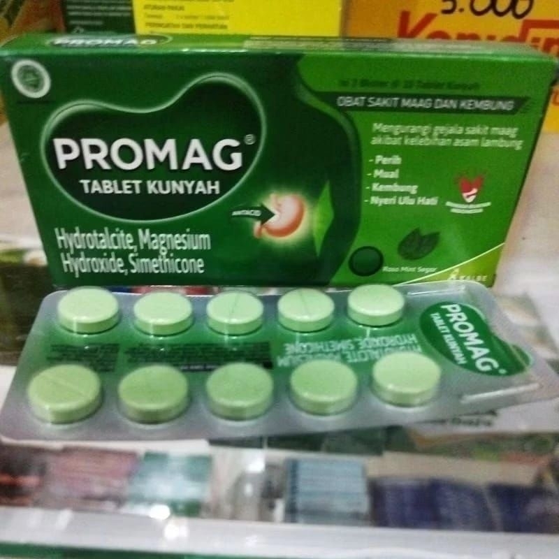 Promag Tablet per strip
