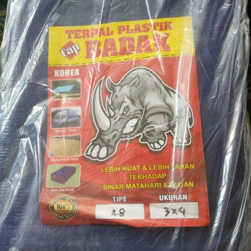 terpal plastik cap badak