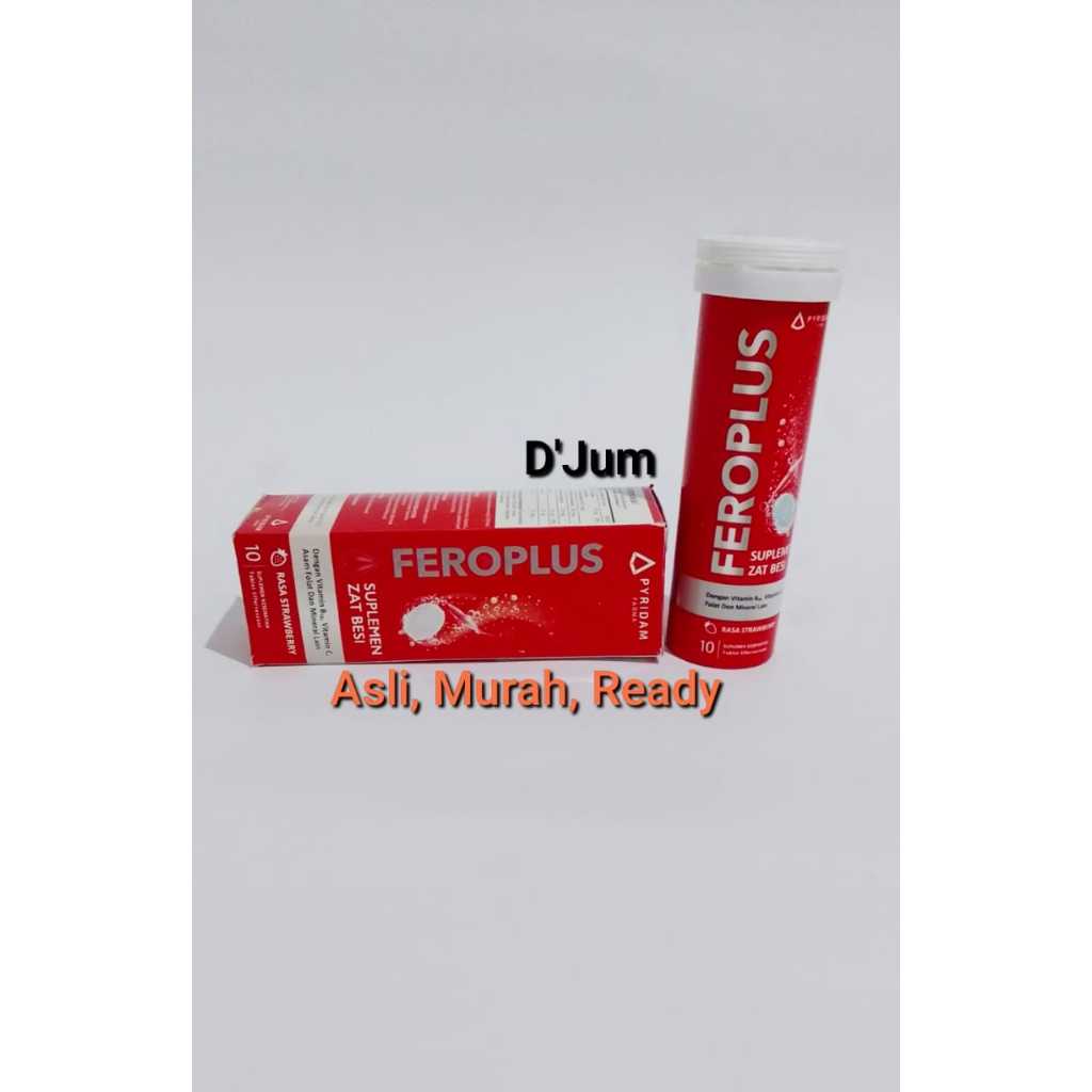 Feroplus 10  Tablet Effervescent, Pyridam