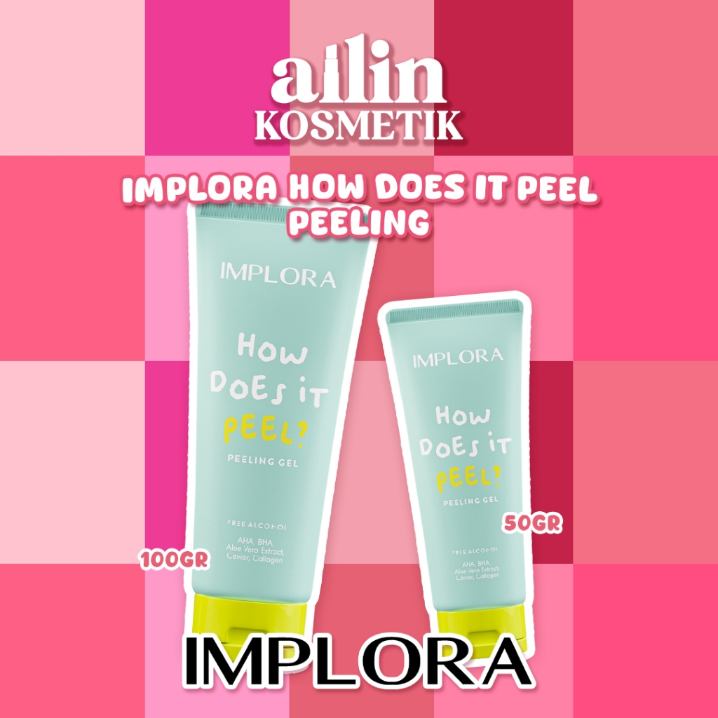 AiLiN |  IMPLORA How Does It Peel Peeling Gel 50gr 100gr | Implora How Does it Peel