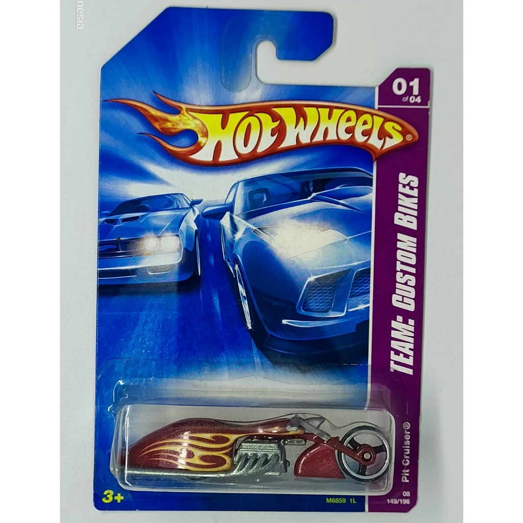 hot wheels custom bikes  pit cruiser