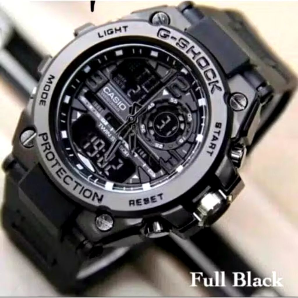 Jam tangan pria digital dan analog