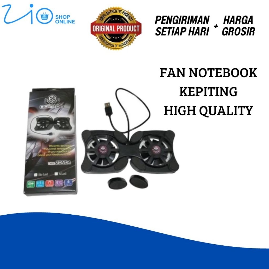 Fan Kipas Notebook Kepiting