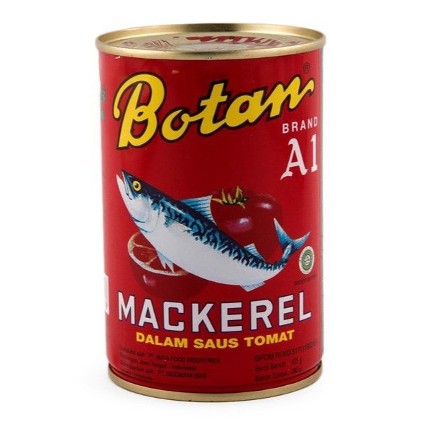 Botan ikan makarel 425 gr