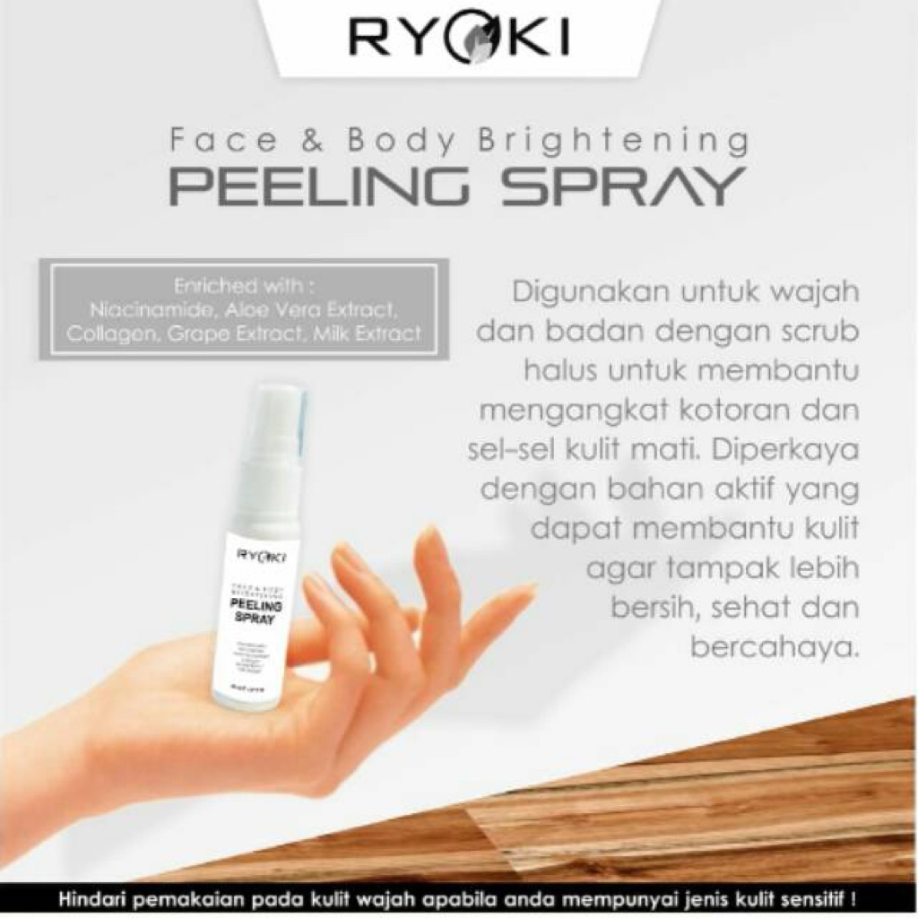 RYOKI Face & Body Peeling Spray