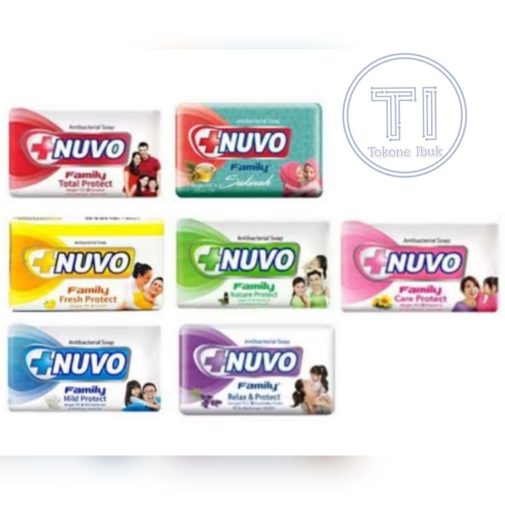 Nuvo sabun mandi batang [3pc]