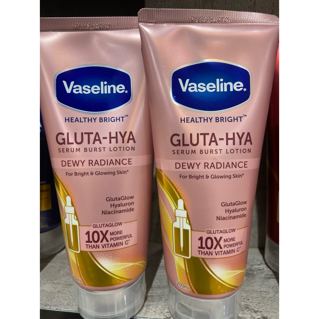 Vaseline gluta hya dewy radiance 200ml