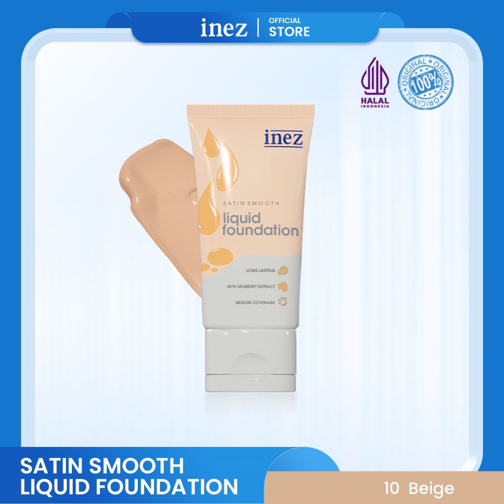 inez satin liquid foundation