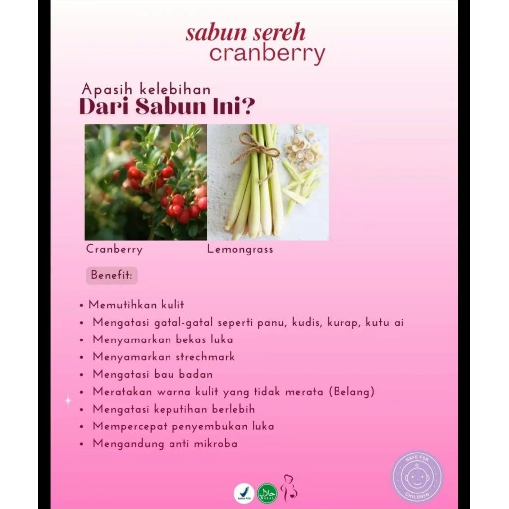 sabun sereh canberry