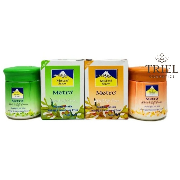 Metro Snow White & Soft Cream 60gr