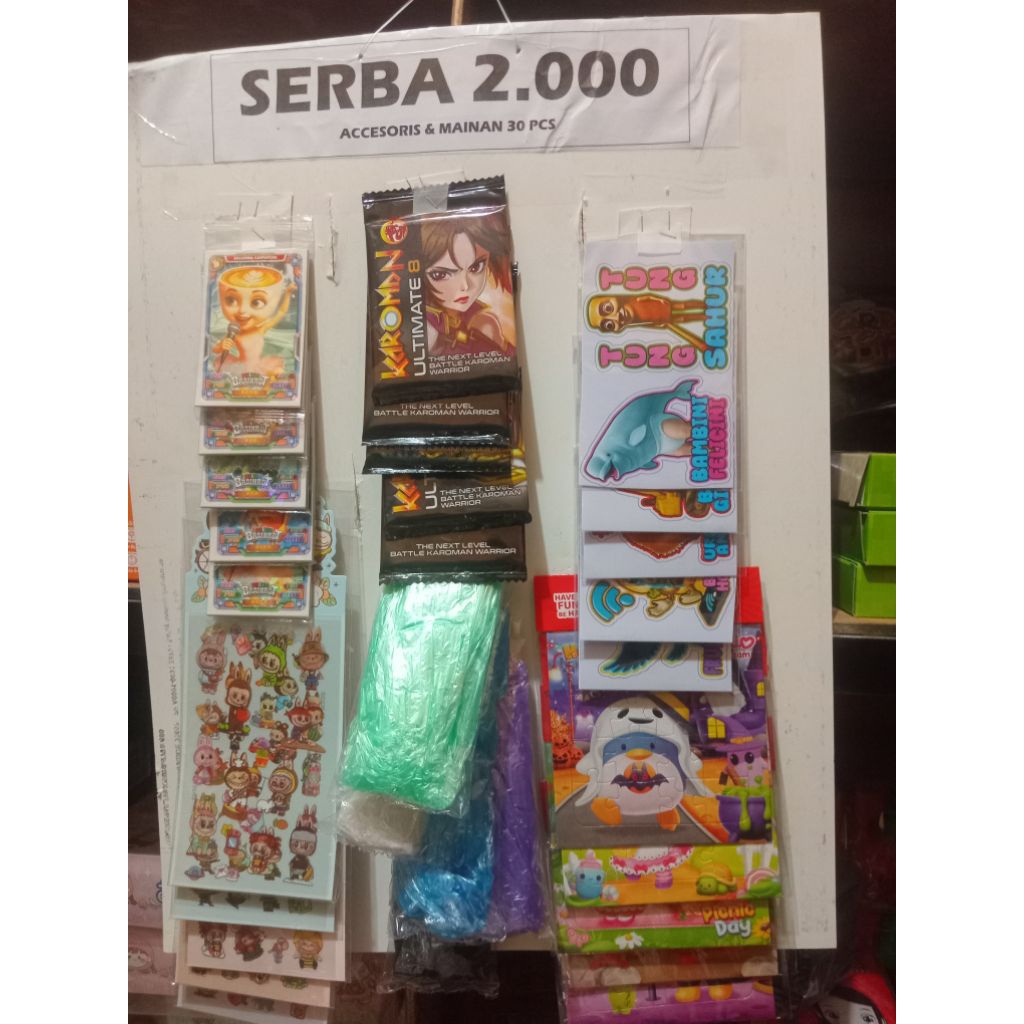Paket usaha mainan viral serba 2.000