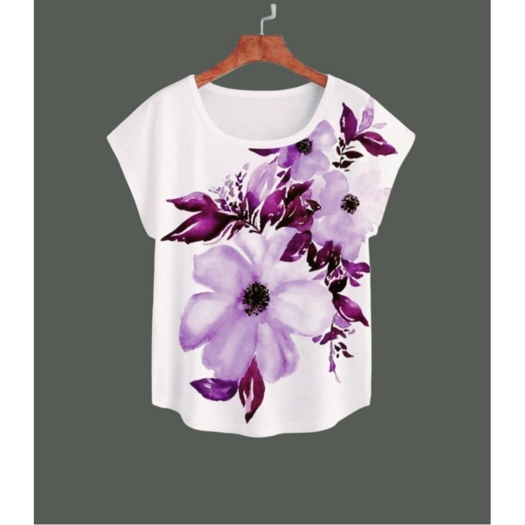 KAOS MOTIF LENGAN PENDEK