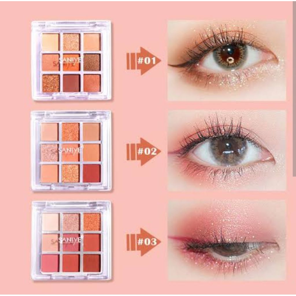 eyeshadow palette saniye