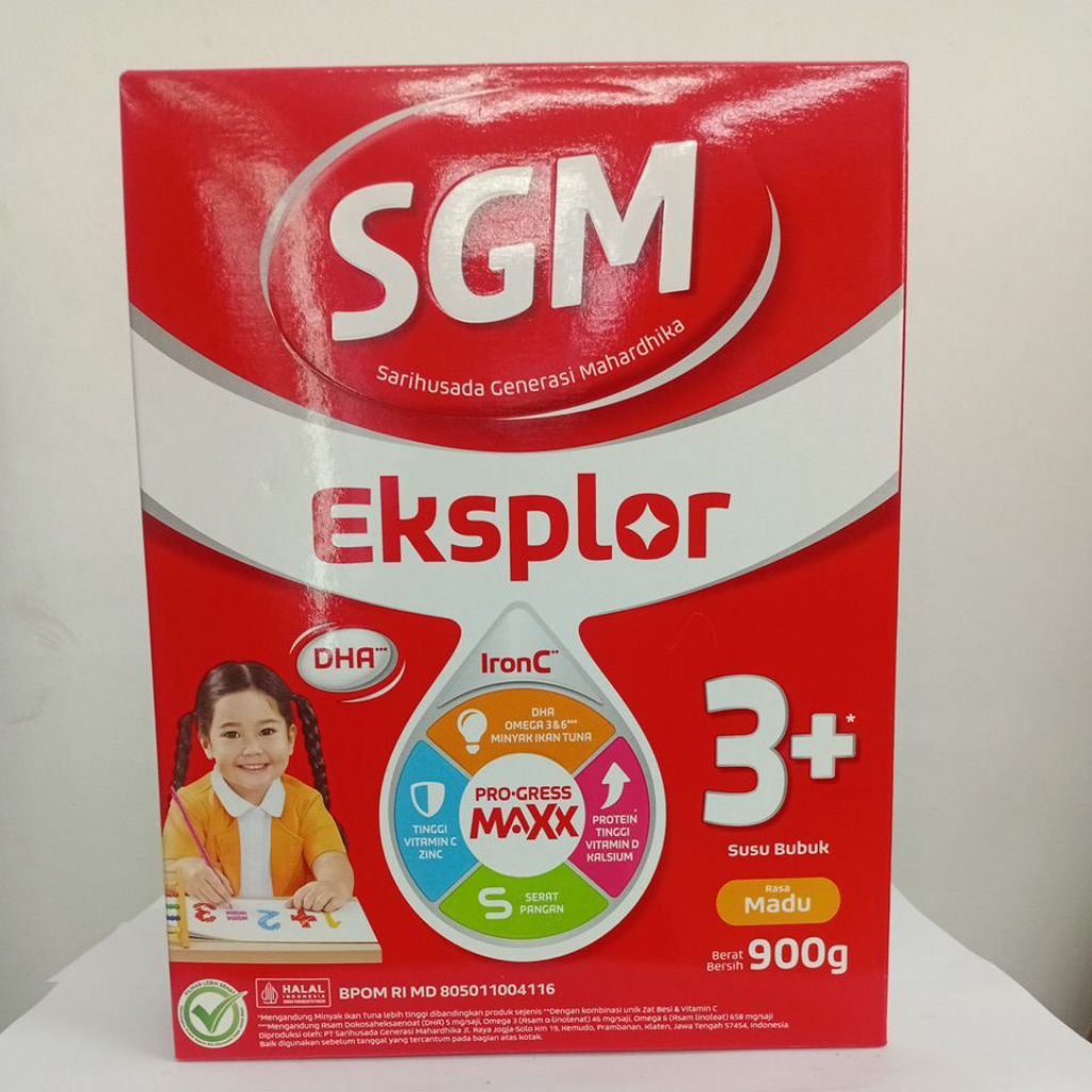 SGM EKSPLOR 3+ MADU 900g