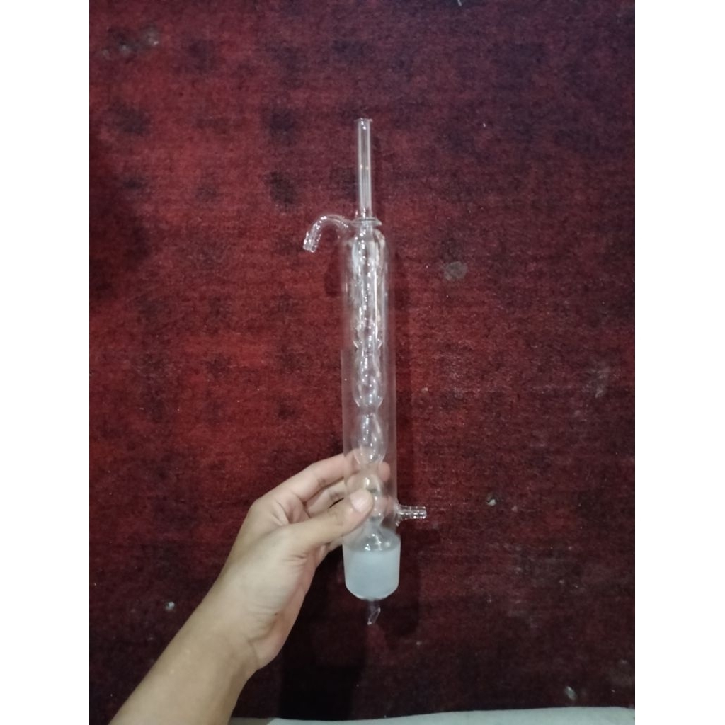 Kondensor cap labu 500ml pyrex ns/soket 45/50