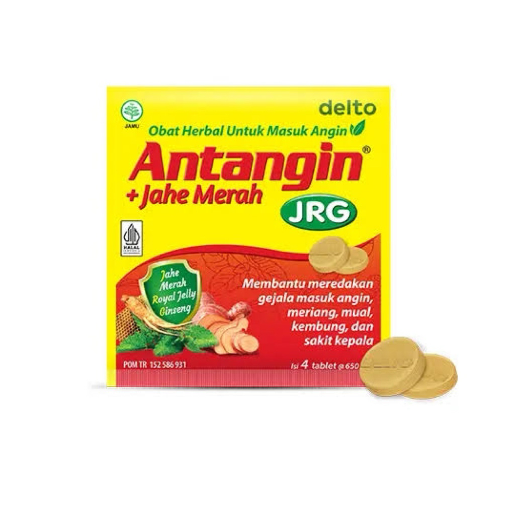 antangin tablet strip isi 4 tablet