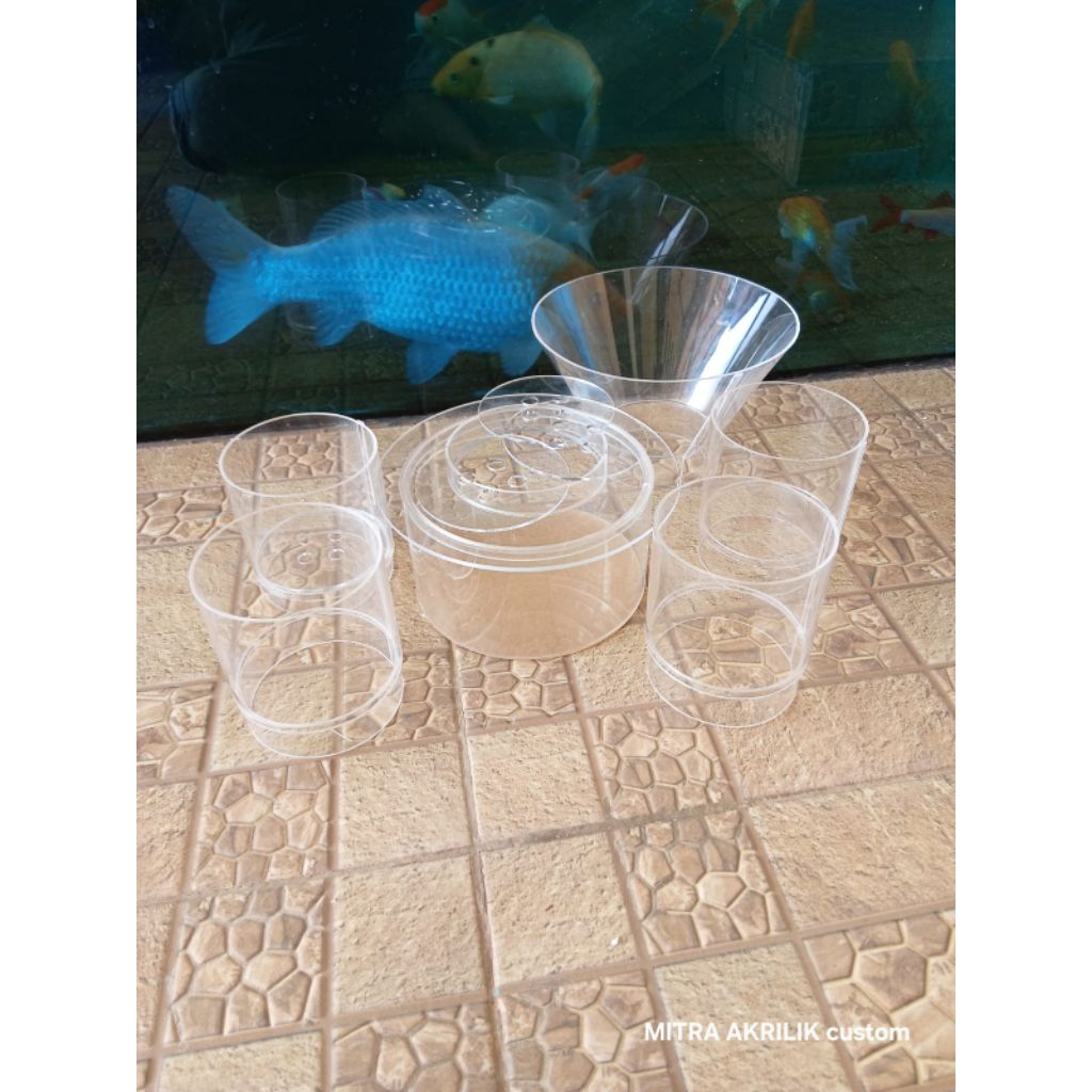filter tabung custom akrilik