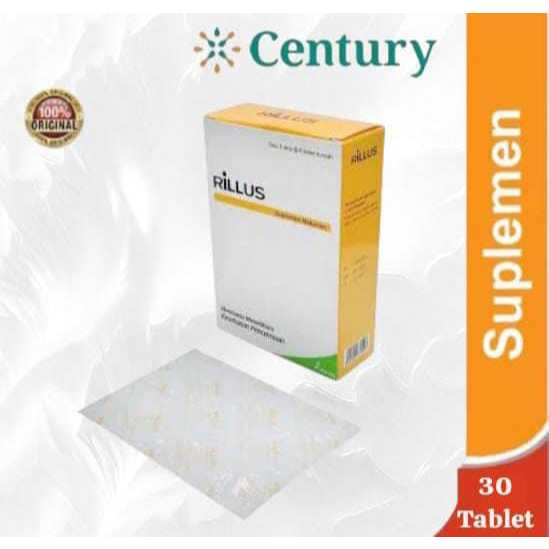 Rillus Box Isi 30 Tablet Kunyah