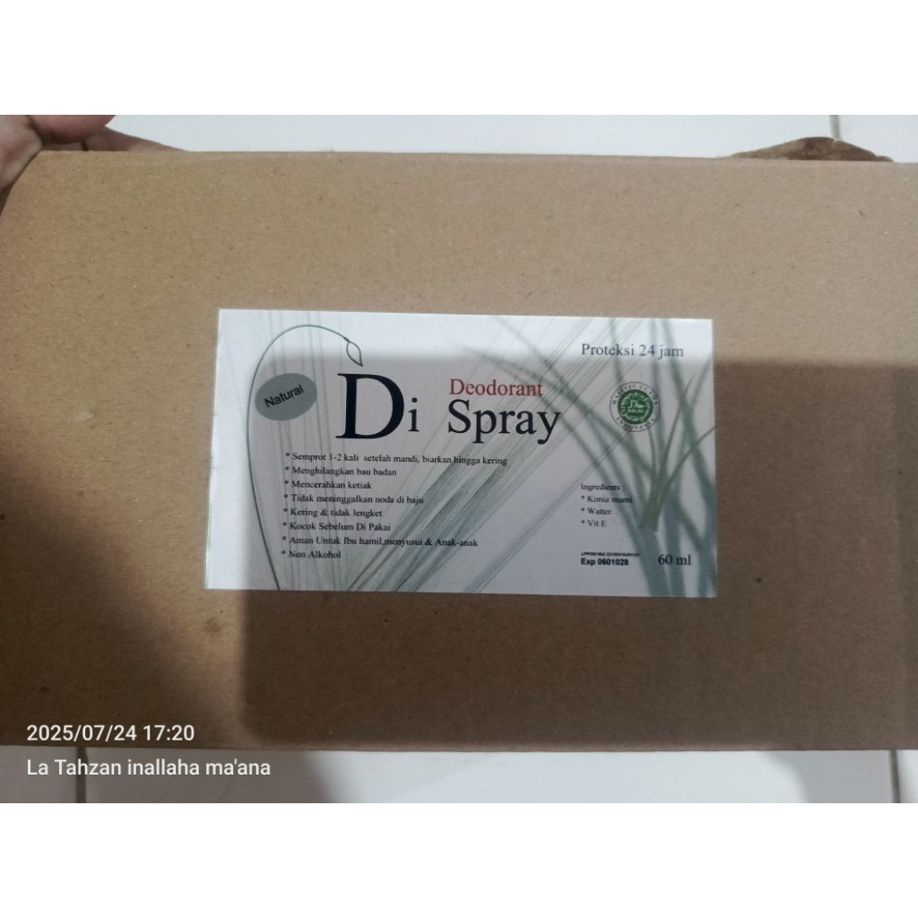 di spray  deodorant (grosir)