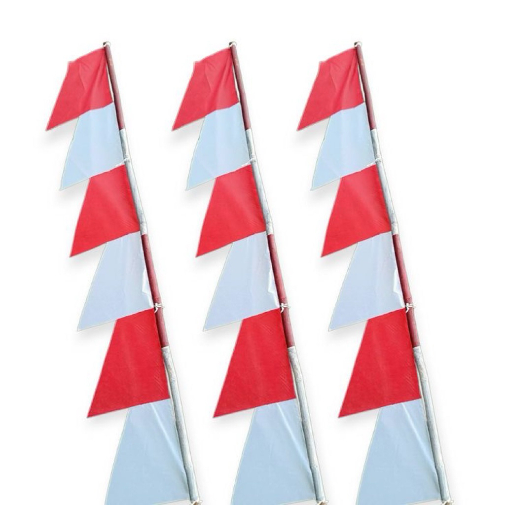 Bendera Umbul-Umbul / Bendera Zig-zag / Bendera gergaji
