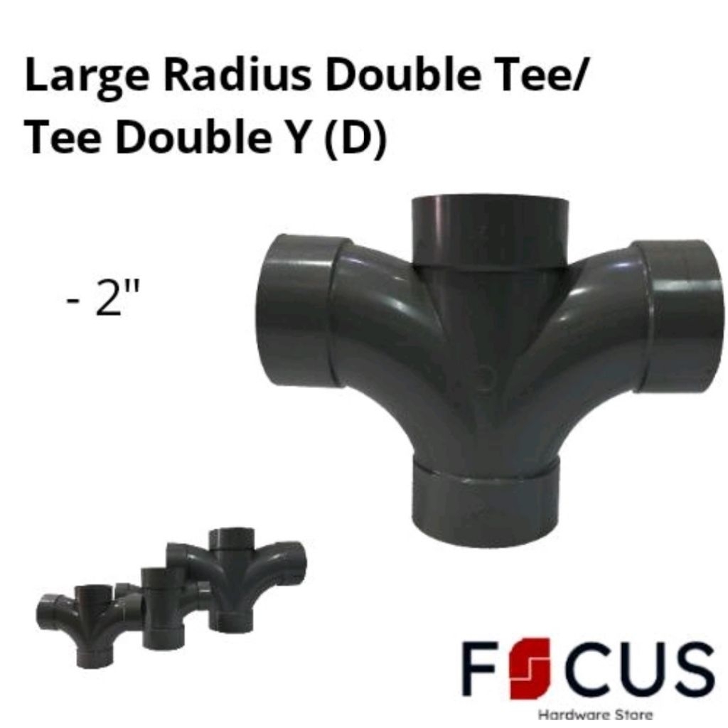 Rucika Large Radius Double Tee/ Double TY (D) 2"