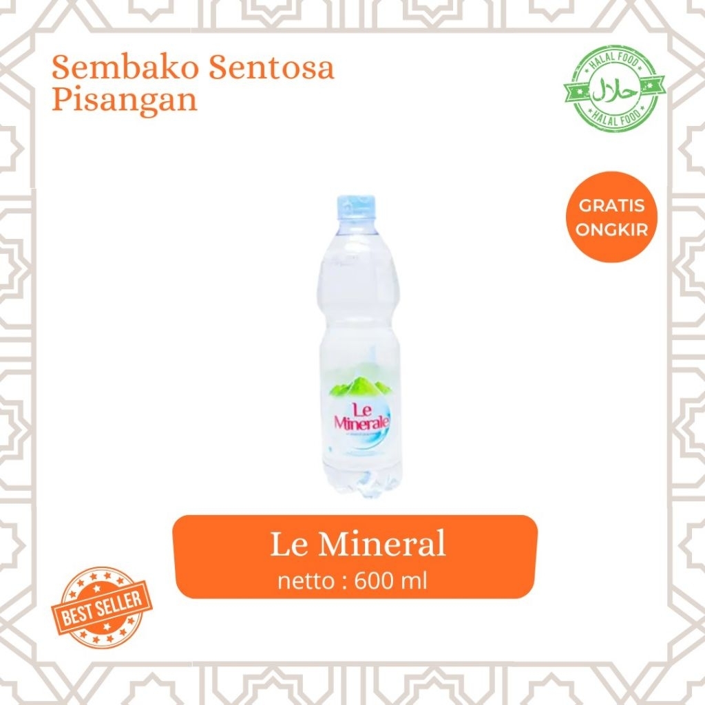 Le Minerale 600 ml