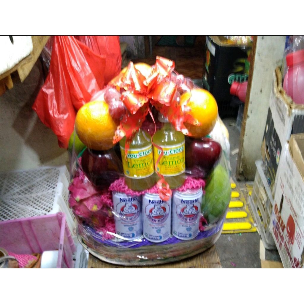 Parcel Buah + minuman