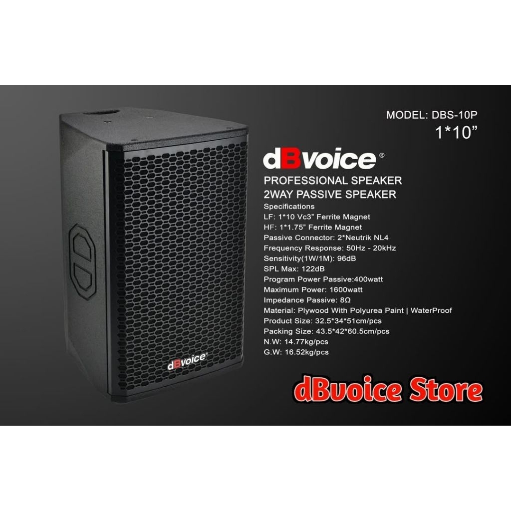 speaker pasif dbvoice DBS-10P
