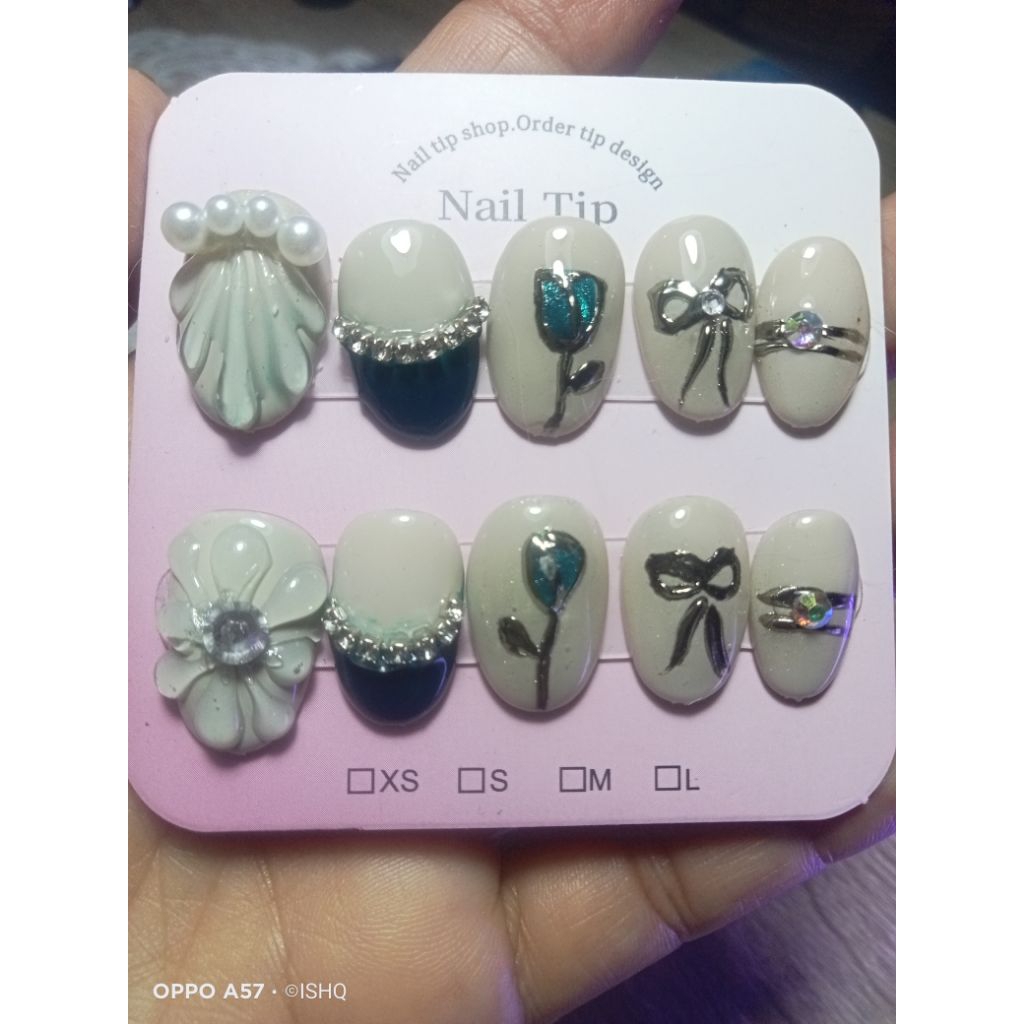 press on nails home made