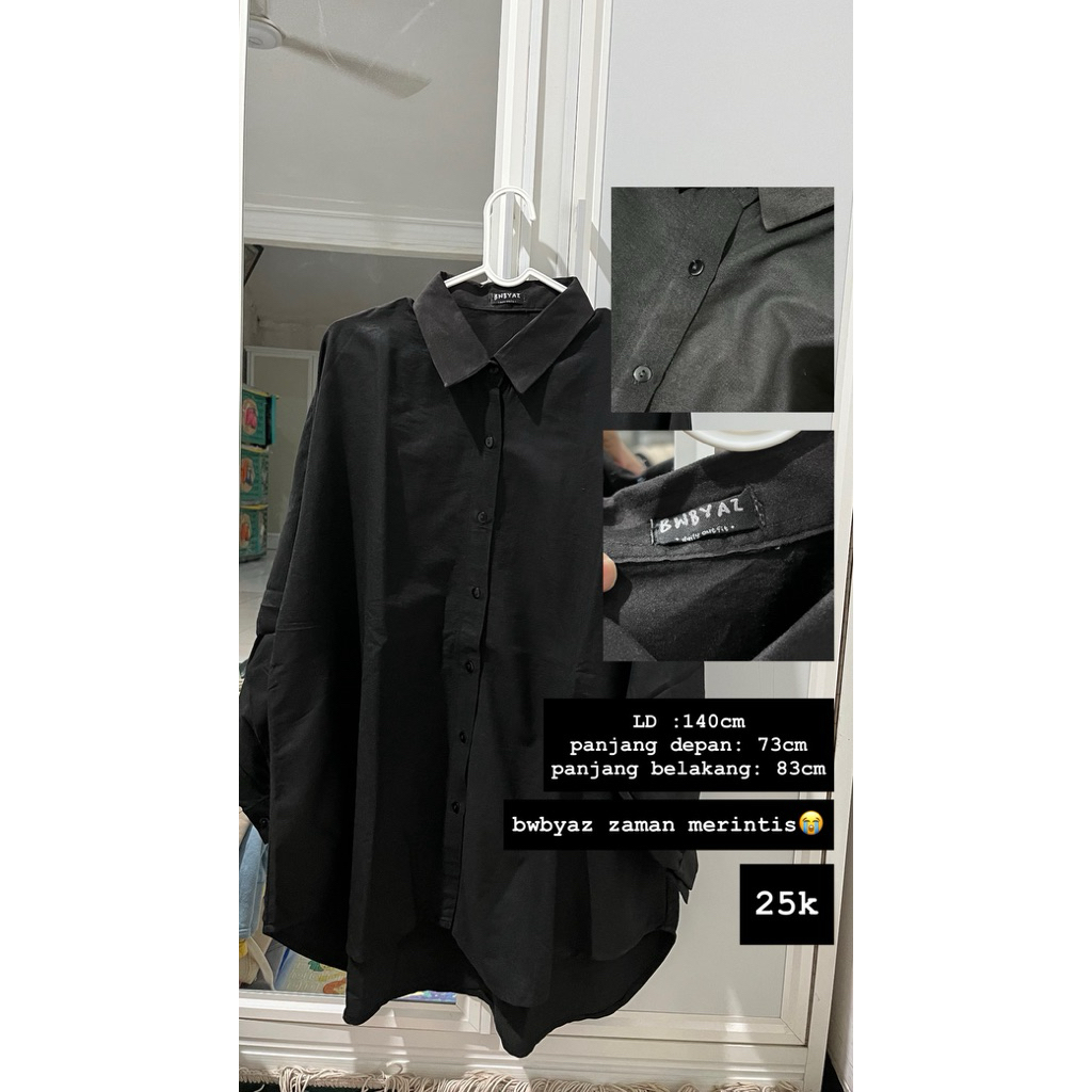 kemeja hitam