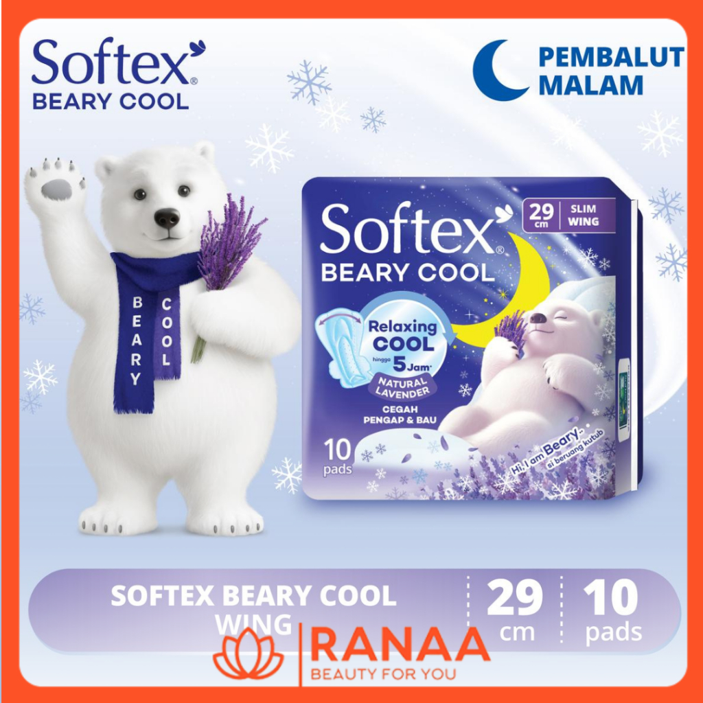 Softex Beary cool series slim wing