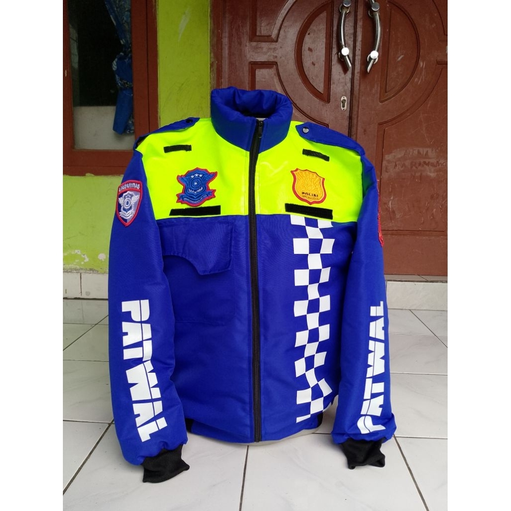 jaket bomber polisi