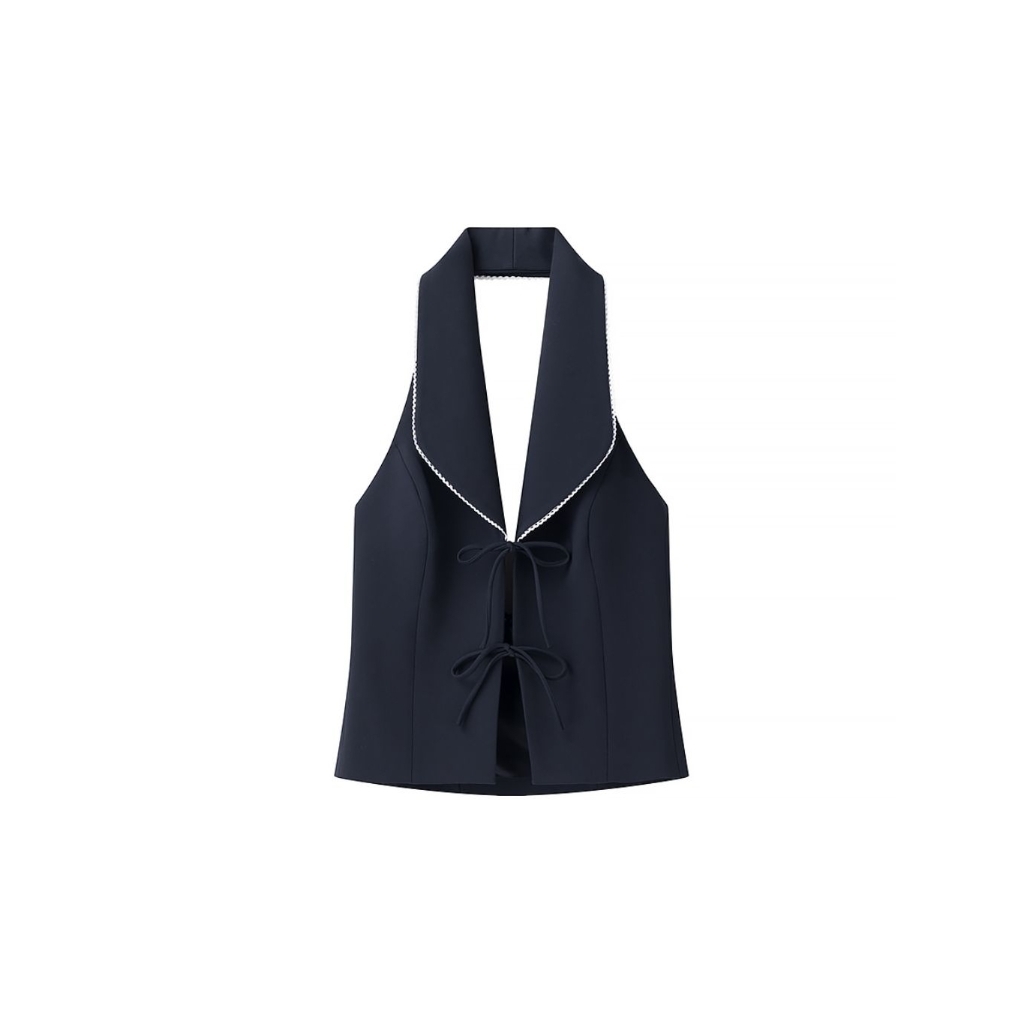 Halterneck navy
