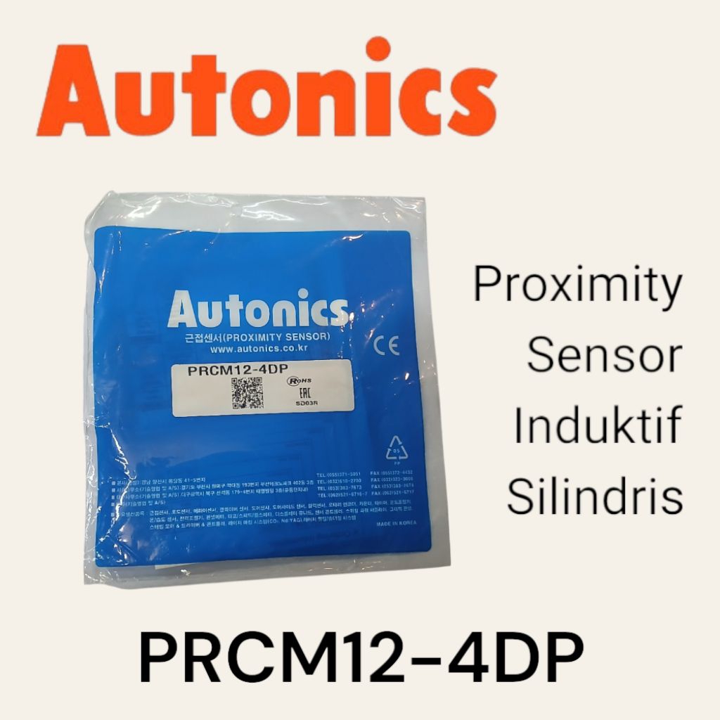 PRCM12-4DP PROXIMITY SENSOR MERK AUTONICS