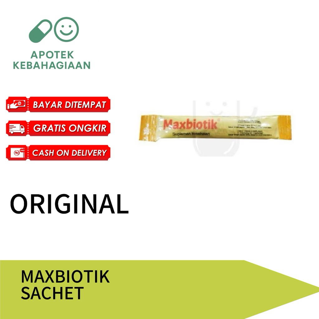 Maxbiotik Sachet Probiotik Suplemen Makanan