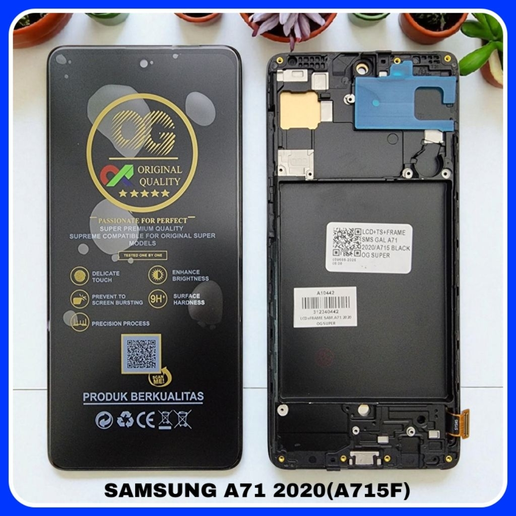 Lcd ts + frame Samsung A71 2020 (A715F)