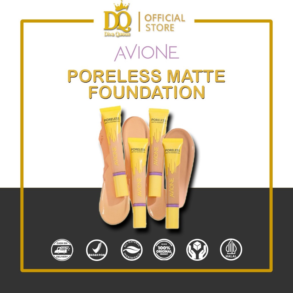 AVIONE PORELESS MATTE FOUNDATION