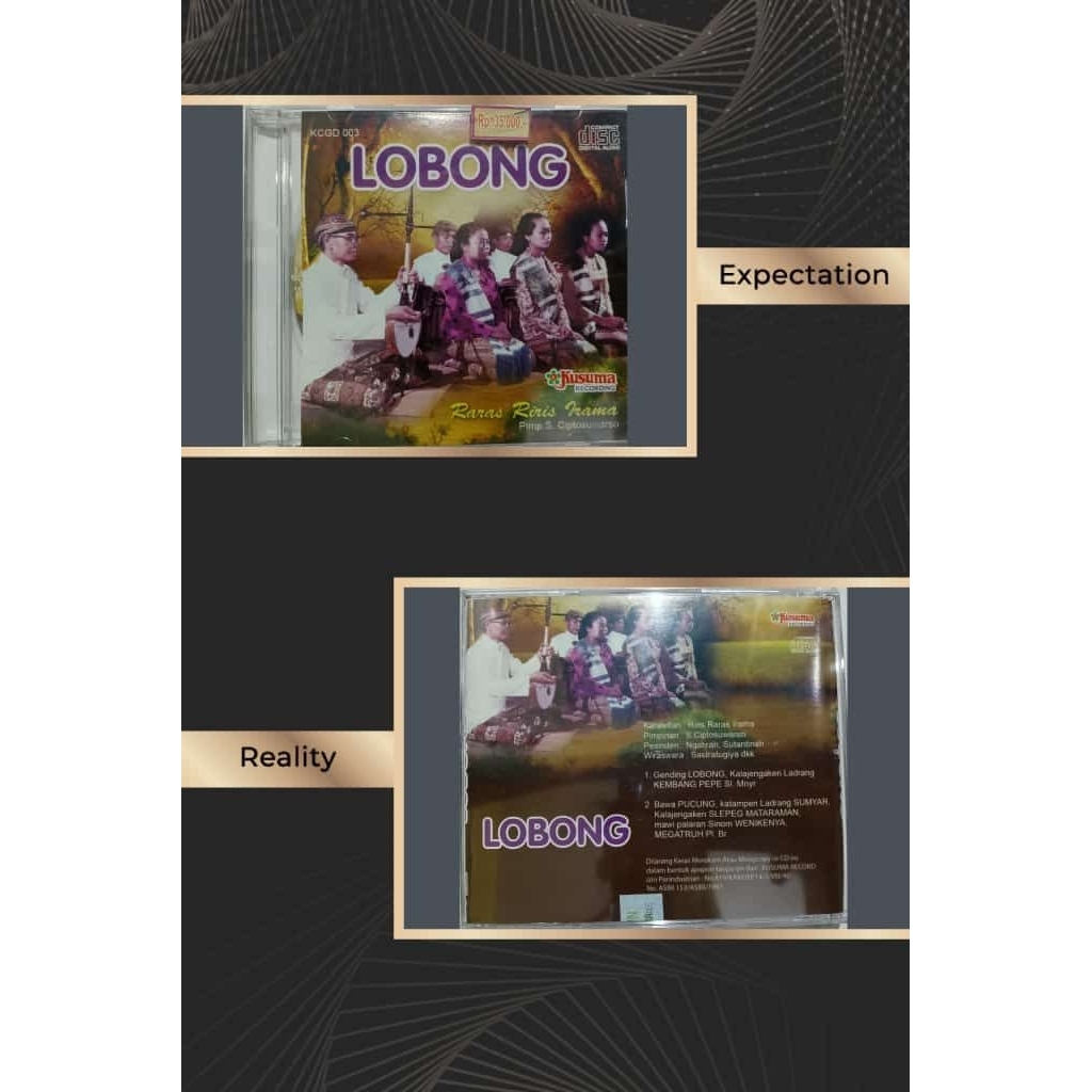 CD audio Gending lobong