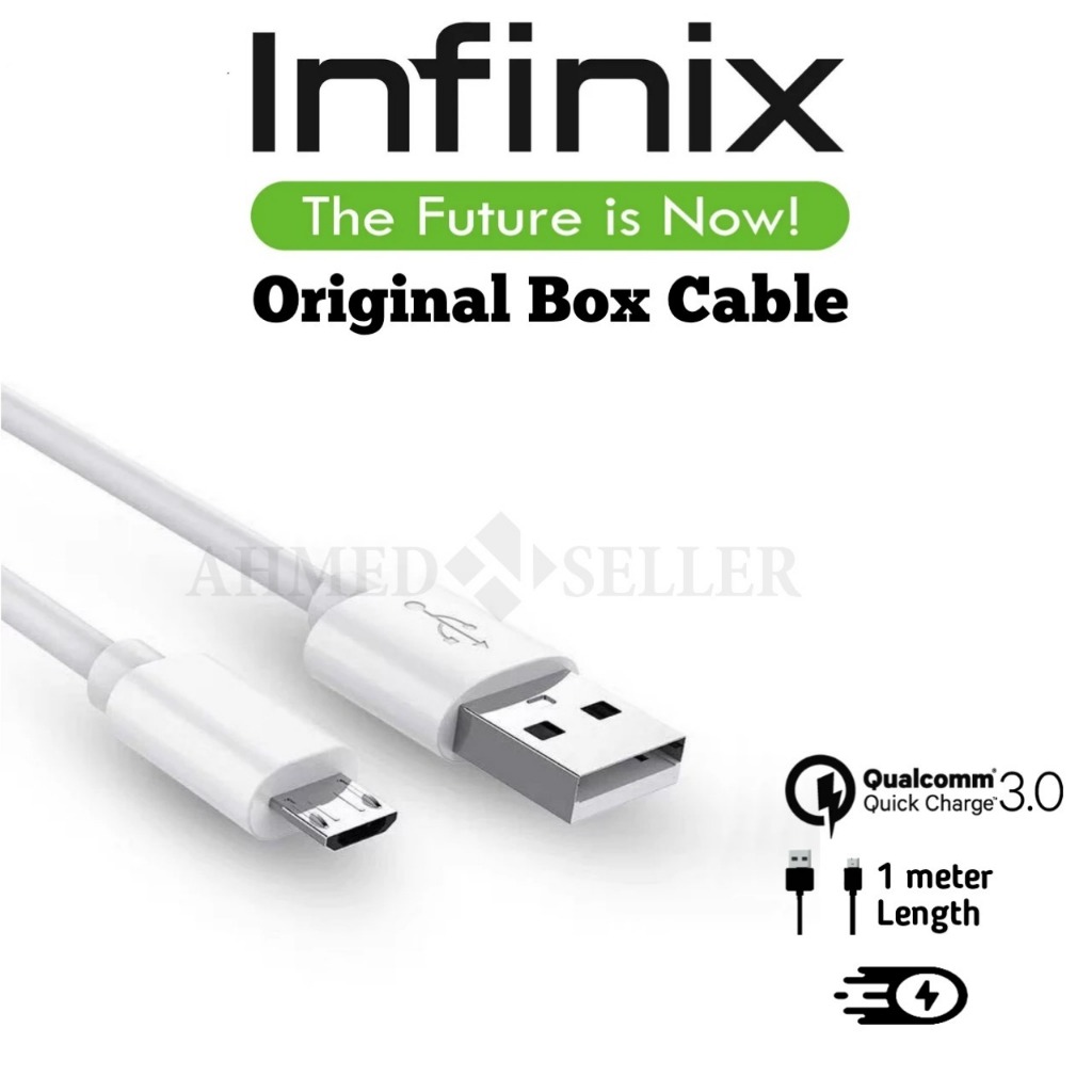 Kabel Data Infinix Fast Charging Micro USB 2A