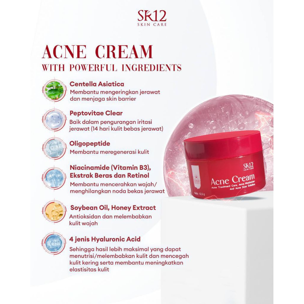 ACNE Cream SR12