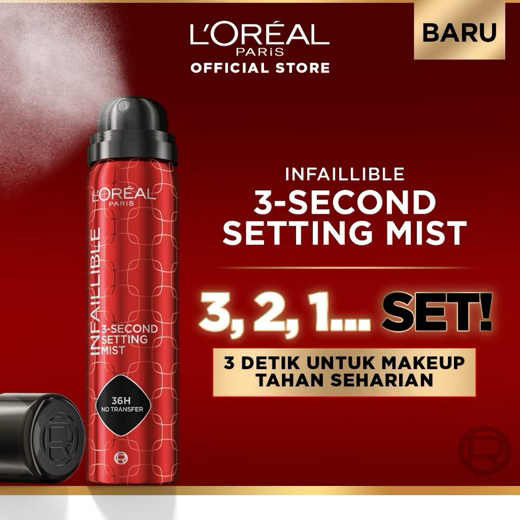 LOREAL INFAILLIBLE 3-SECOND SETTING MIST 75ml