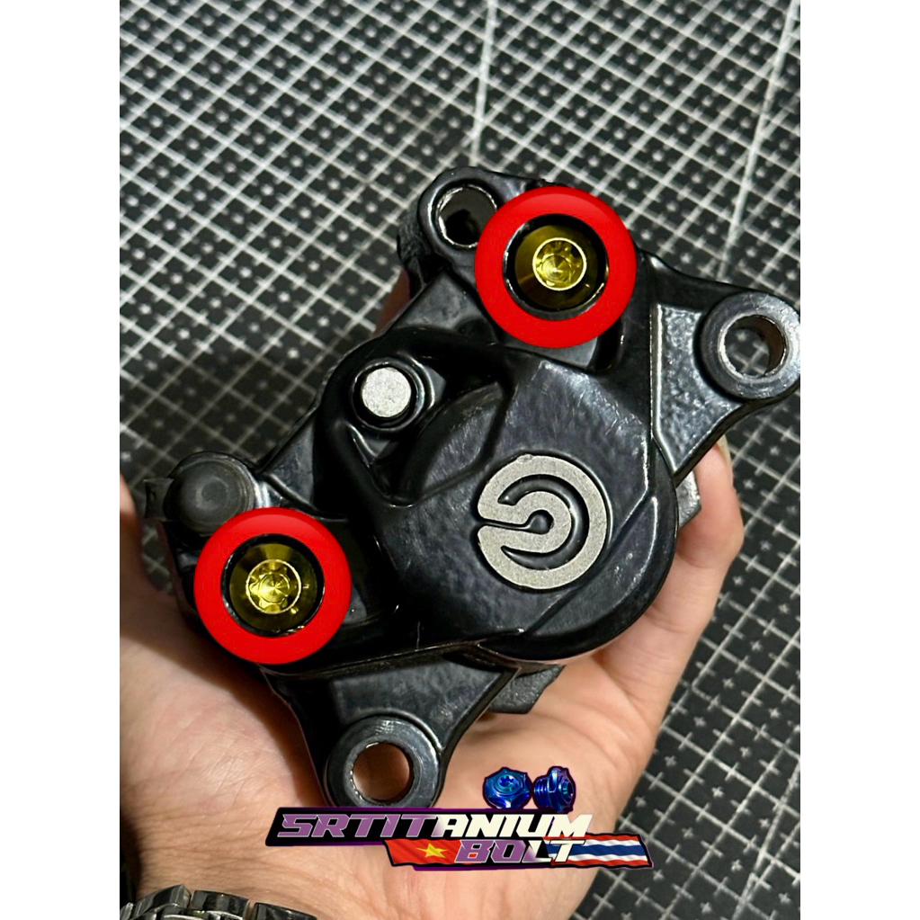 Baut kaliper 2p&4p titanium GR5